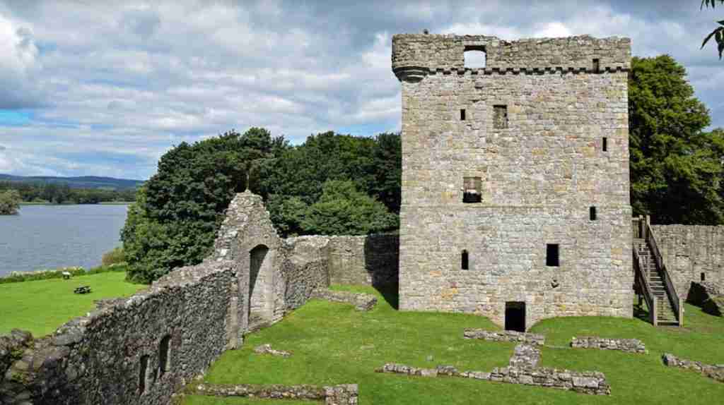 Loch Leven Castle where Mary Queen of Scots was imprisoned
