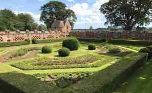 Lindsay Family renaissance garden at Edzell Castle