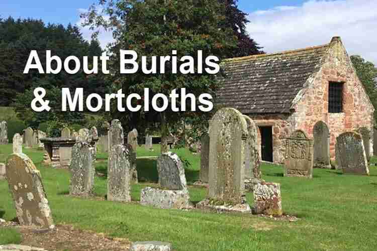 Edzell parish cemetery featuring burials