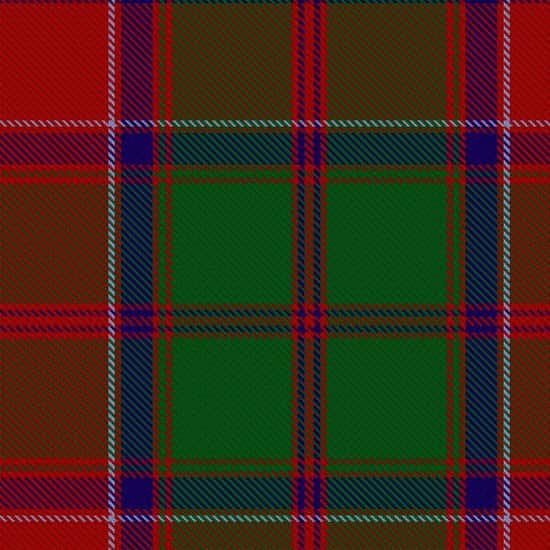The Clan Grant Tartan.