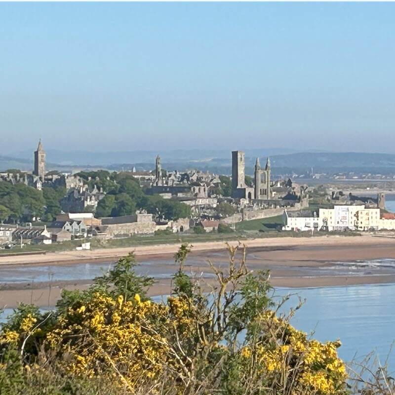 View of St Andrew in Fife